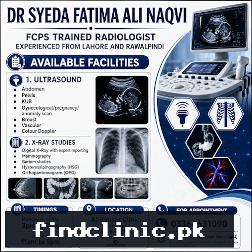 Dr. Syeda Fatima Ali – Radiologist in Bahawalnagar