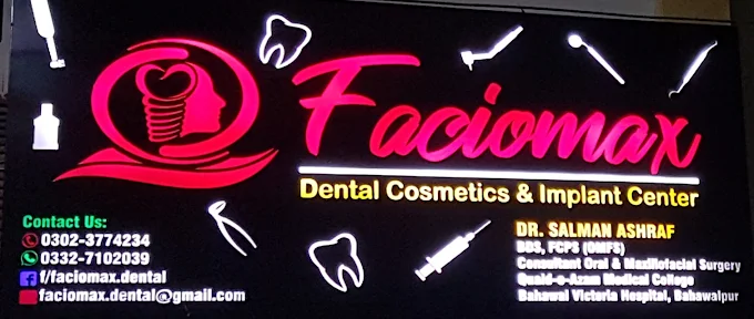 Faciomax Dental Cosmetics &amp; Implant Center Bwp logo