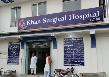Khan surgical hospital Bwp logo